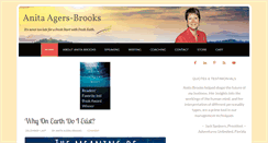 Desktop Screenshot of anitabrooks.com